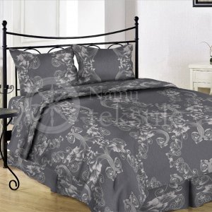 Satin bedding GREY (1177)